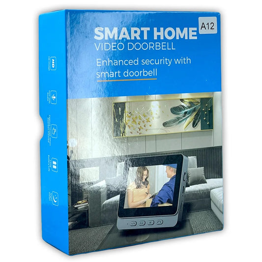 TIMBRE INTELIGENTE CON CÁMARA HD: VIGILA TU HOGAR 24/7 ¡INCLUSO DE NOCHE!