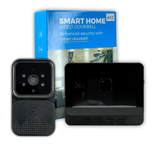 TIMBRE INTELIGENTE CON CÁMARA HD: VIGILA TU HOGAR 24/7 ¡INCLUSO DE NOCHE!