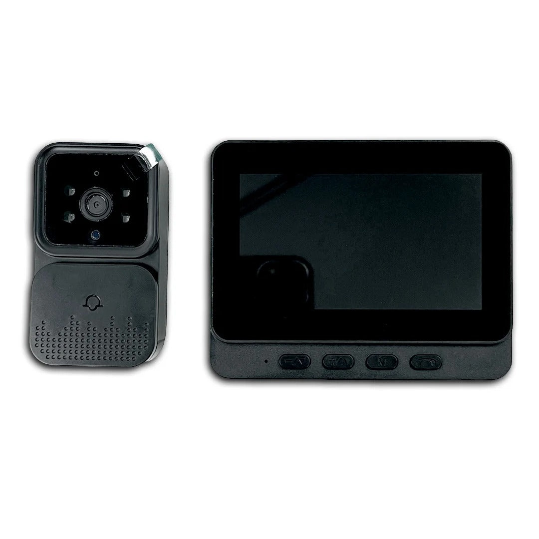 TIMBRE INTELIGENTE CON CÁMARA HD: VIGILA TU HOGAR 24/7 ¡INCLUSO DE NOCHE!